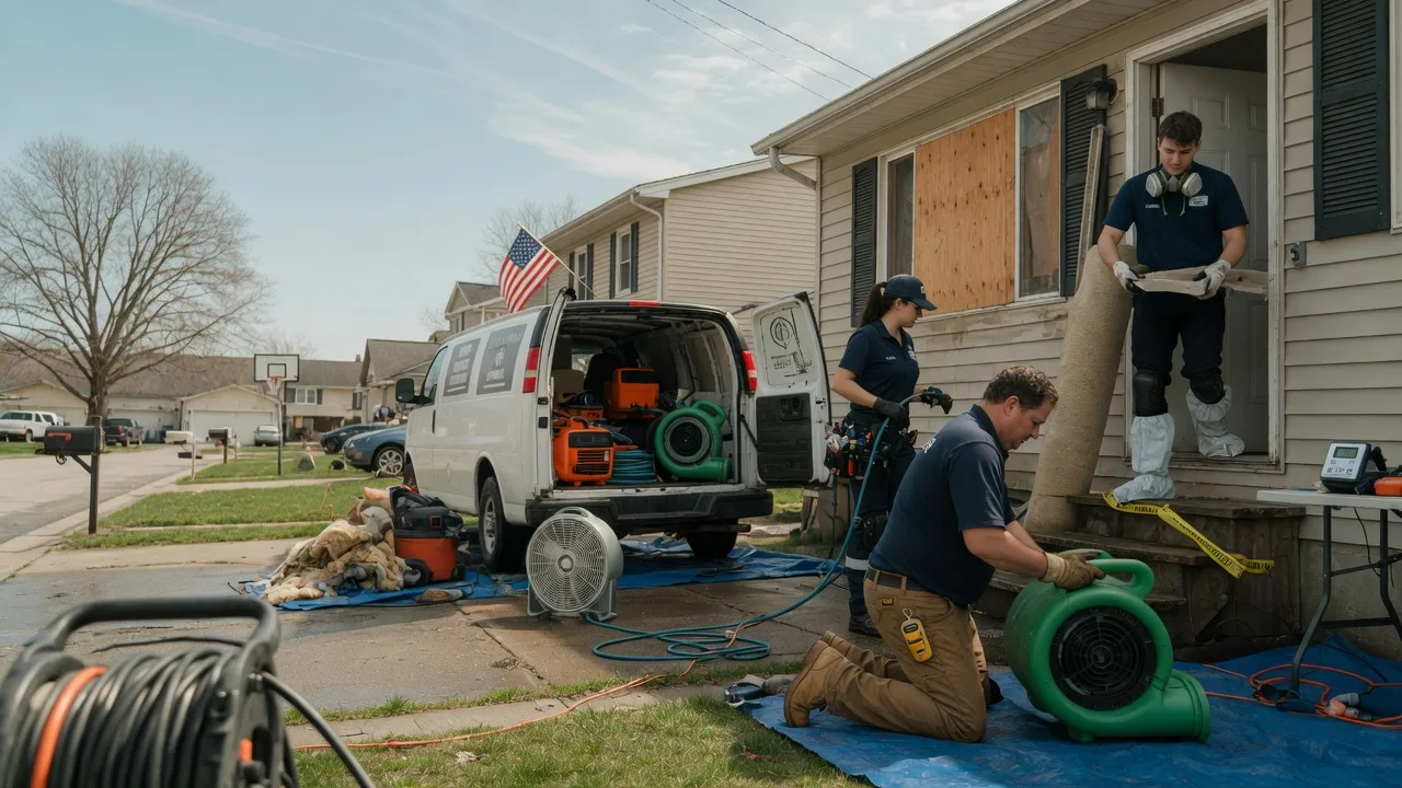 Water Damage Restoration in Hillpoint, WI near me